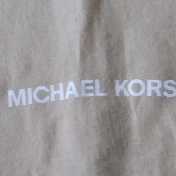 Michael Kors Other - Michael Kors Large Dust Bag Beige White Letters